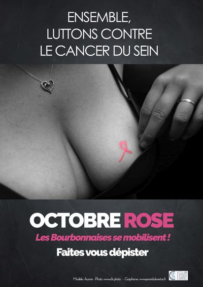 Octobre Rose  2020-2021, les bourbonnaises se mobilisent